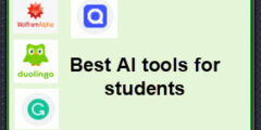 4 Best AI tools for students 2025 - websites