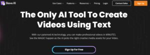 Steve.aiو Best ai video makers online - Free and paid, Best artificial intelligence video makers, Free Best AI video generator, Best ai video makers 2023