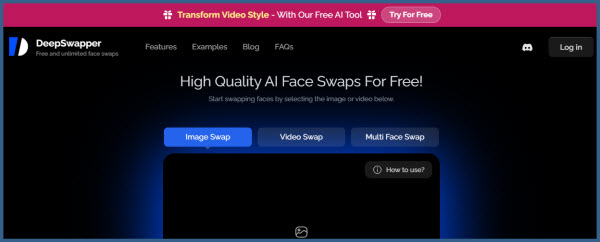 DeepSwapper: Revolutionizing Face Swapping with AI 2024, Swap face in photos and videos