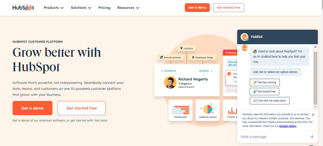 HubSpot: The AI-powered platform for creating free content