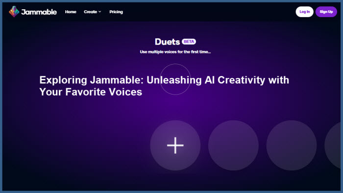 Jammable AI Review: Transform music creation with AI, delivering personalized sounds and diverse vocal styles.