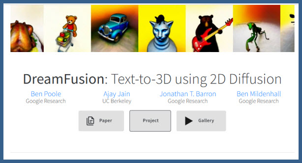 DreamFusion Transforming Text into 3D Realities