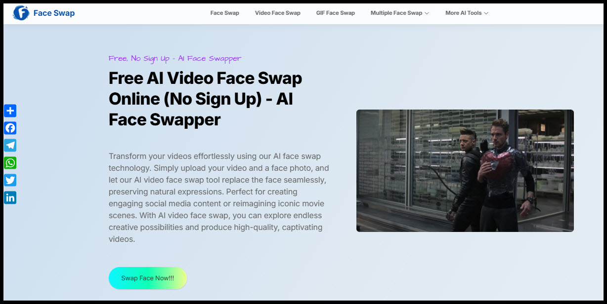 AI Video face swap icon| video face swap without watermark online free, No Sign Up